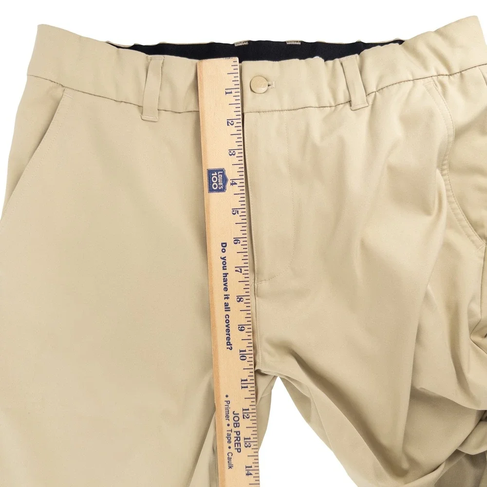 Good Good Golf Mens 32 Joggers Tan Performance Elastic Cuff‎ Pants Golfcore